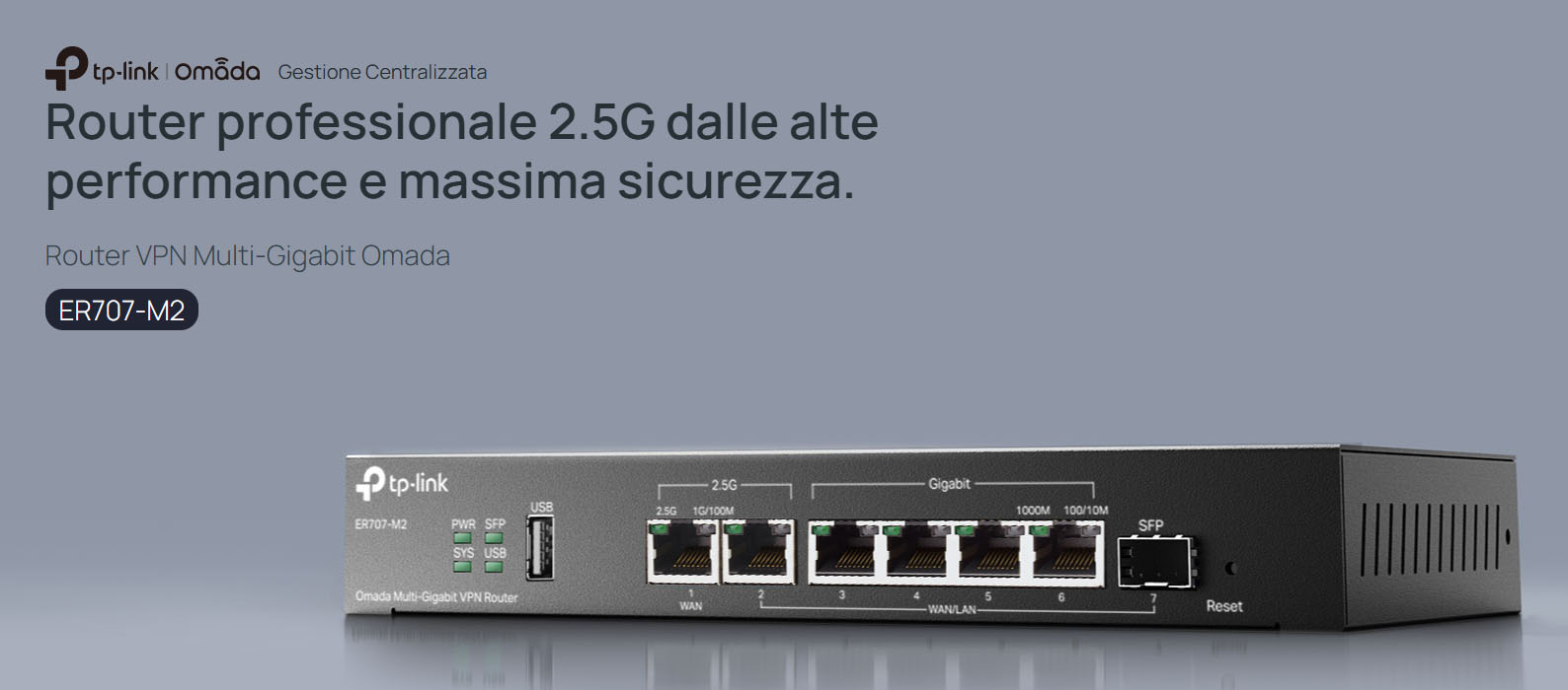 ER707-M2 - TP-Link ER707-M2 Multi-WAN VPN Router | Fast